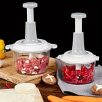 Manual Hand Push Multifunctional Chopper