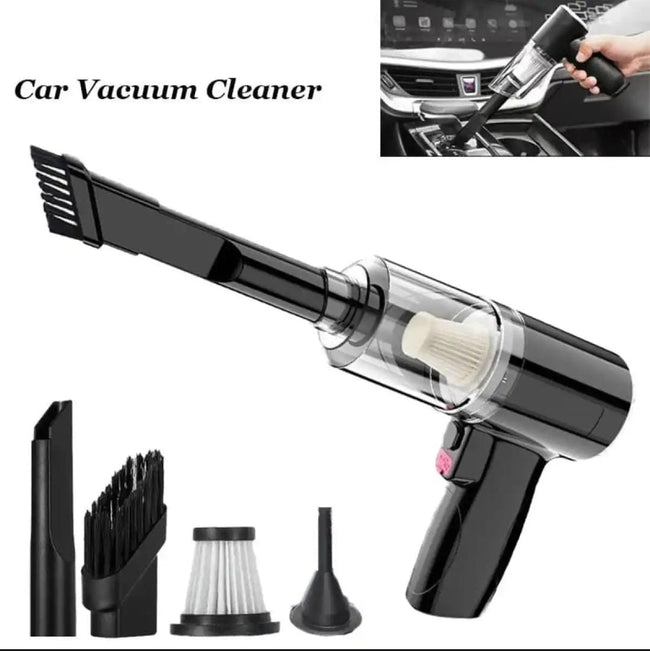 3 In 1 Portable Vacuum Cleaner Wireless Hand-held Cleaning For Car Home Hover Image